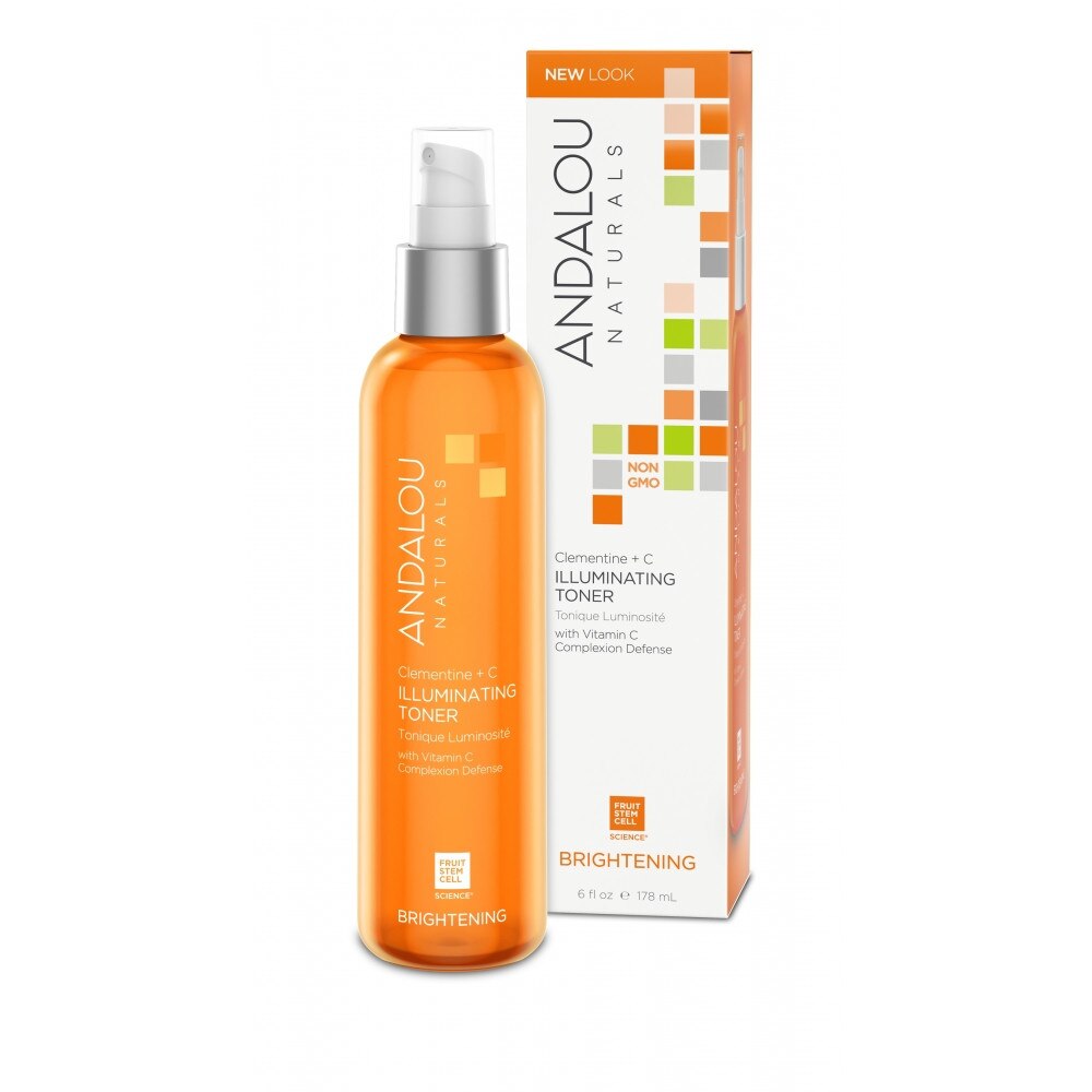 Lotiune tonica Secom Andalou Naturals Clementine + C Illuminating 178 ml