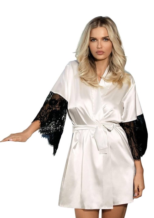 Halat dama, Dkaren, Satin, Alb