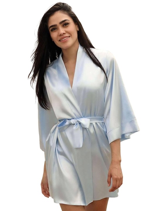 Halat dama, Dkaren, Satin, Albastru, XS