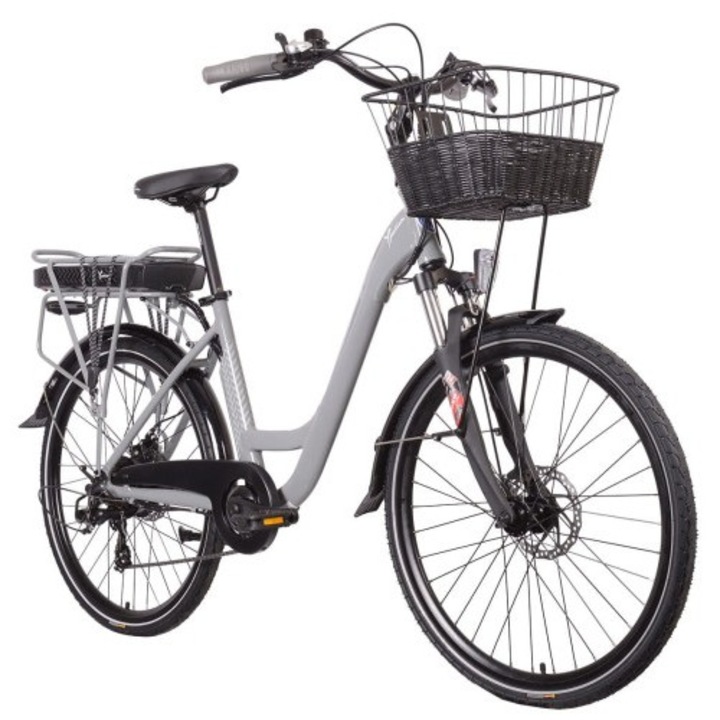 Електрически велосипед, Lancia, YPSILON Incanto E-Bike, сребрист