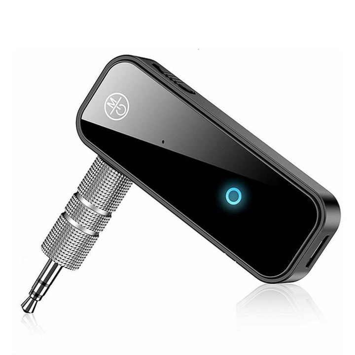 Adaptor audio Bluetooth 5.0, Sunmostar, Negru