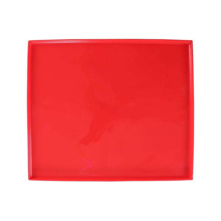 Tava patrata, Silicon, Rosu