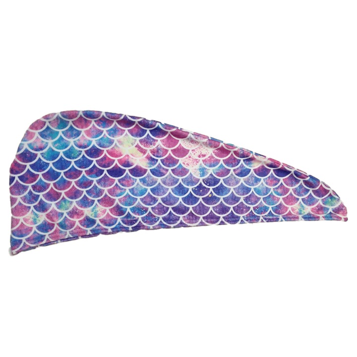 Prosop Turban Cozevdnt, Uscare Rapida, Antifrizz, Microfibra, Multicolor