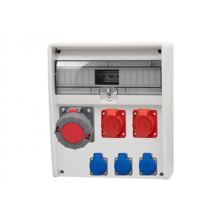 Модулно ел. табло F-ELEKTRO 17 модула, IP65, 16A, 3x230V, 405x350x177mm