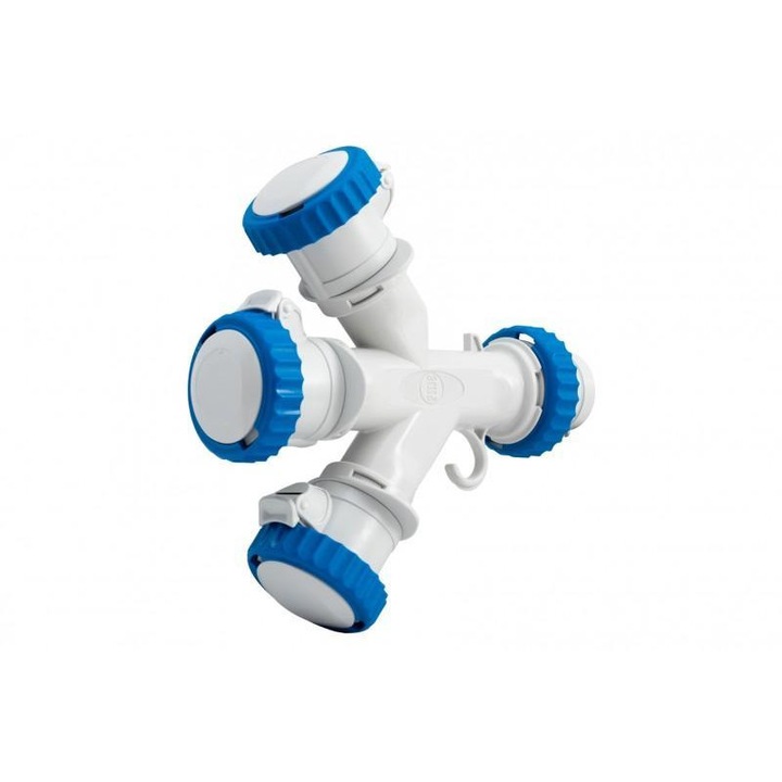 Regleta F-ELEKTRO, 3x16A 3P, IP67, 255x244x71mm