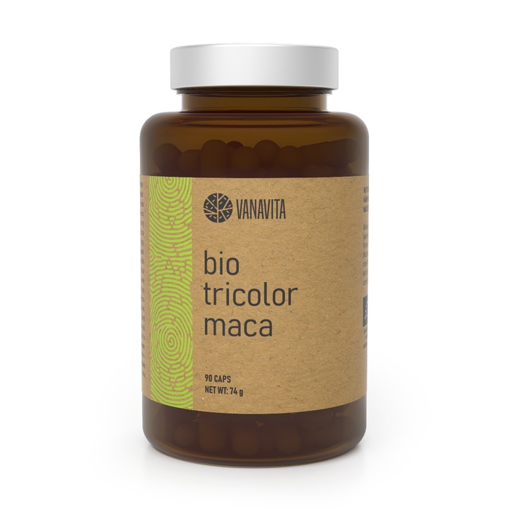 Tricolor Maca BIO, VanaVita, 90 caps