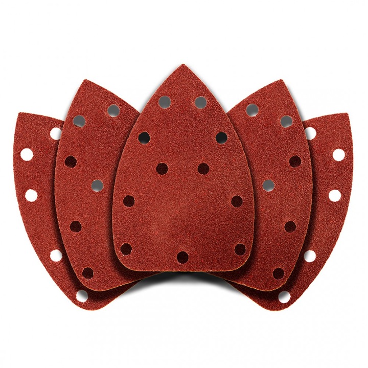 Set 4 hartii abrazive, Graphite, 140 X 140 X 80 mm, K60, Maro