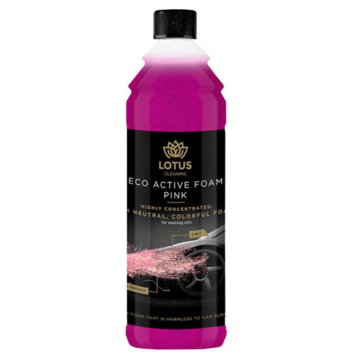 Lotus Aktív hab és sampon, Rózsaszín, 1l
