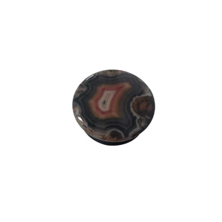 PopGrip pentru dispozitive mobile, design Marble Circle, Multifunctional, Multicolor