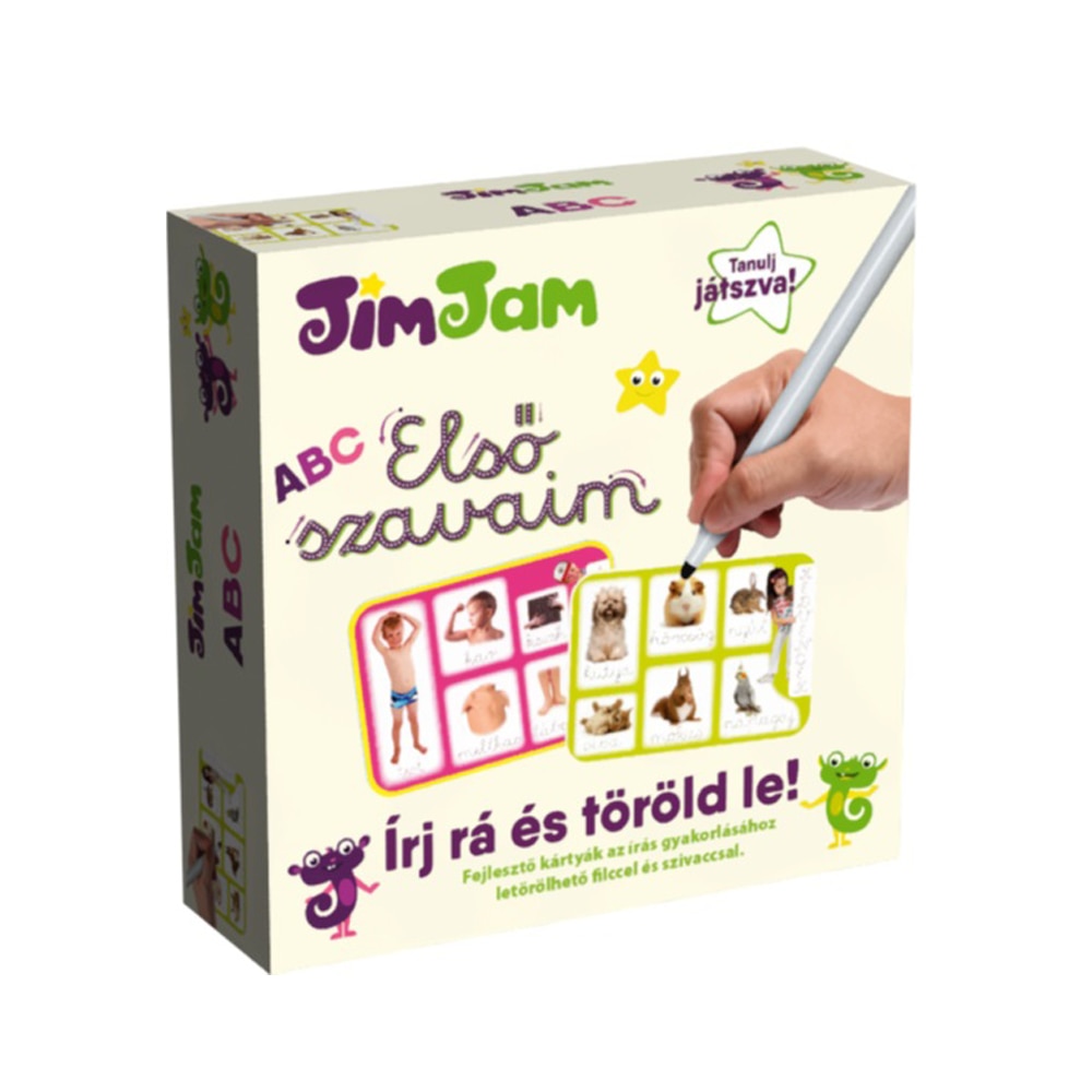 Joc Jim Jam - Scrie si sterge, lb. maghiara