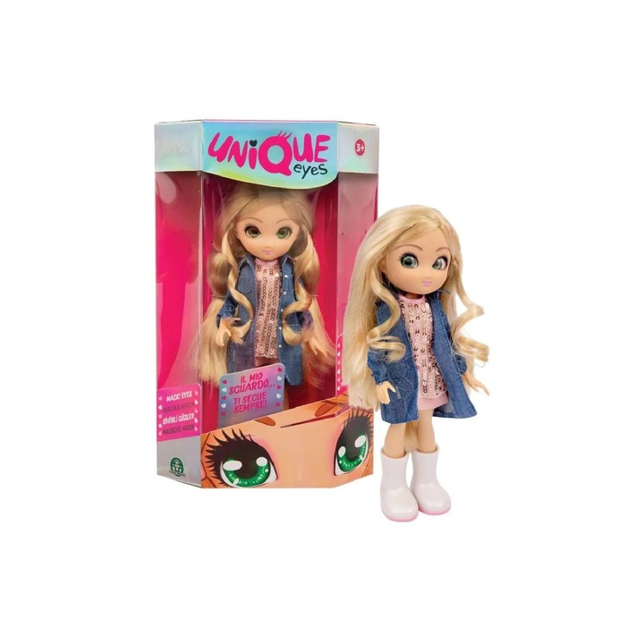 Unique Eyes bűvös szemű baba