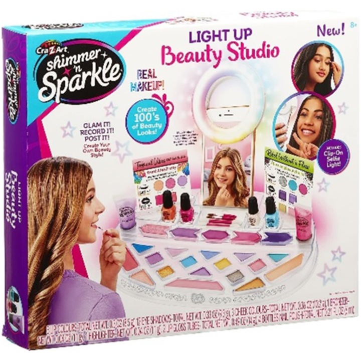Салон за красота Shimmer'n Sparkle, С кръгла лампа