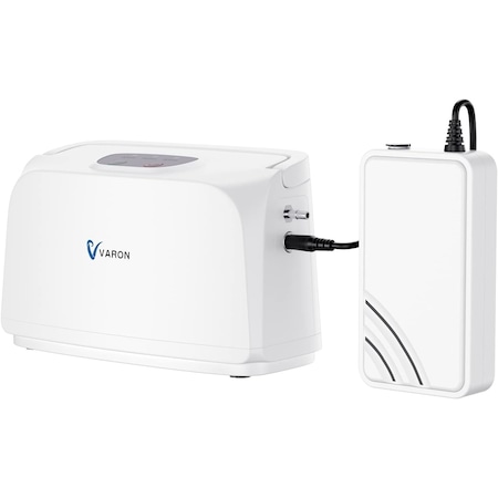 Cilindru de oxigen, Varon, 3L, 30W, 12V, 45dB, 70kPa, mufa UE, alb
