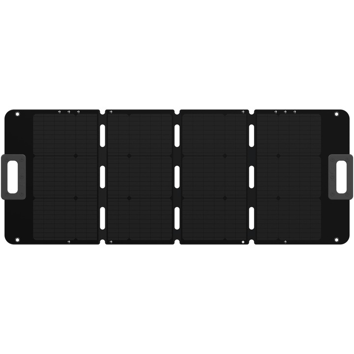 Panou solar EZVIZ PSP100, Conector MC4, Bransament Monofazat, monocristalin, putere 100 W, IP67, Eficienta 23%