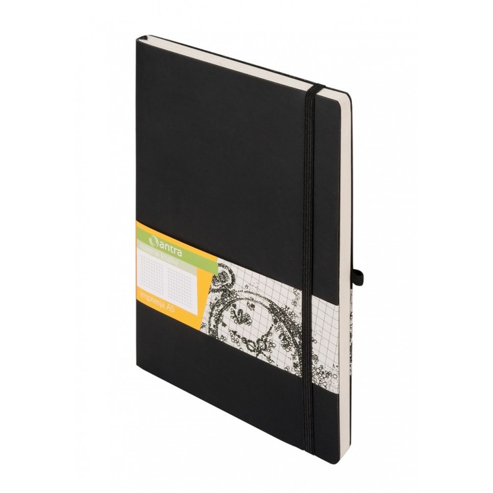 Jegyzetfüzet A5, Antra, Ökológiai bőr, 192 oldal