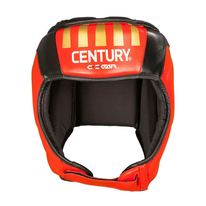 C-GEAR Integrity Шлем за бокс/бойни изкуства, червен/златен, размер M/L Century, WAKO