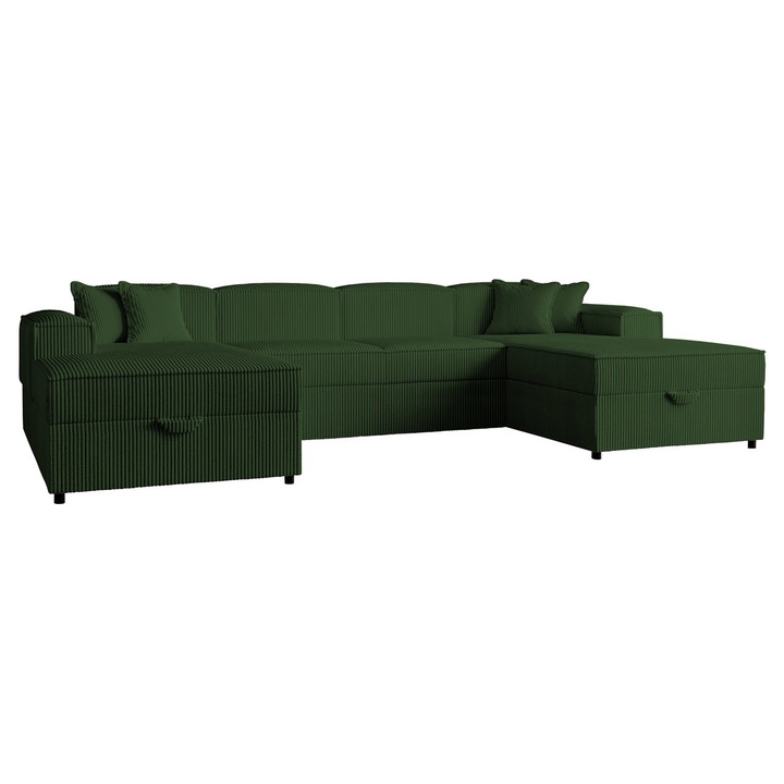 Coltar Sokoz U Reiat, MIRJAN24, verde, 320x166x79 cm