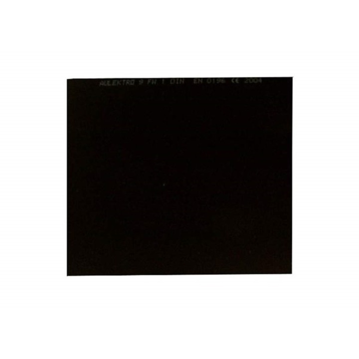 Pótüveg arvcédő hegesztő, pajzshoz sötét 11x9 cm (9) JKH