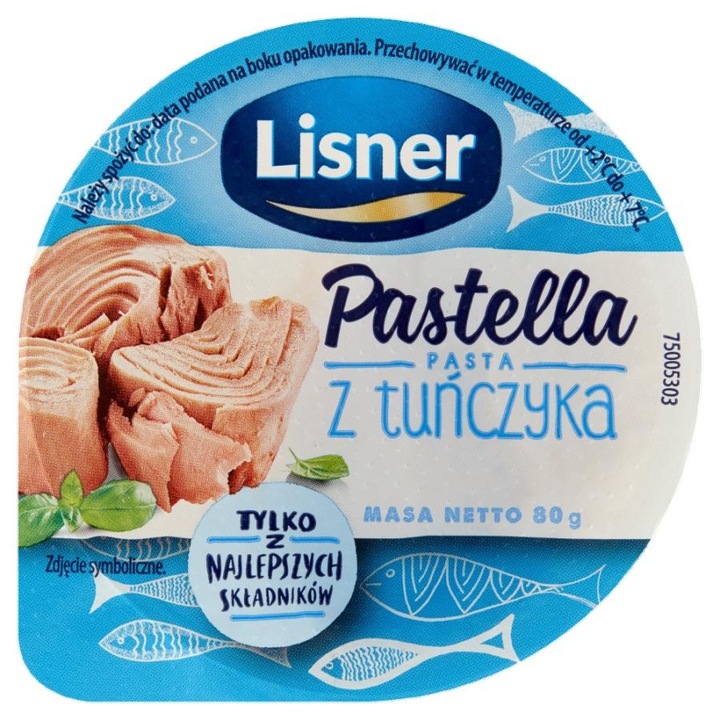 Conserva de ton, Lisner, In ulei, 80 G