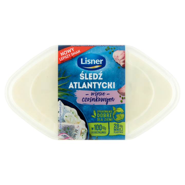 Hering in sos de usturoi, Lisner, 280 g