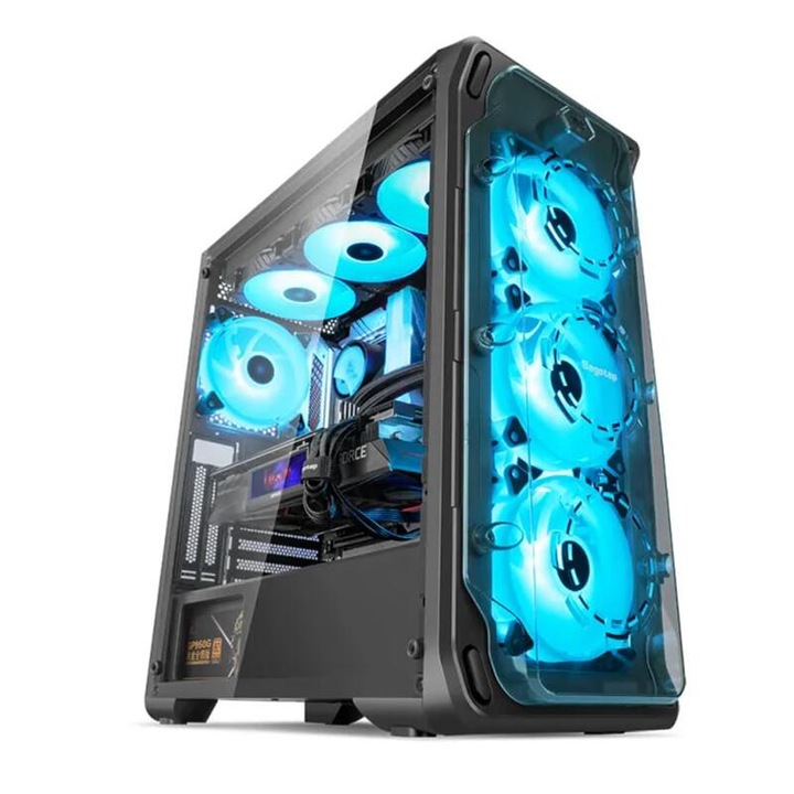 Настолен компютър GAMING PROLIGHT® система Intel® i5-12400 4.4GHz процесор, 32GB RAM DDR4, 1TB SSD, GeForce RTX 3050 OC 6GB GDDR6, Windows 11 PRO