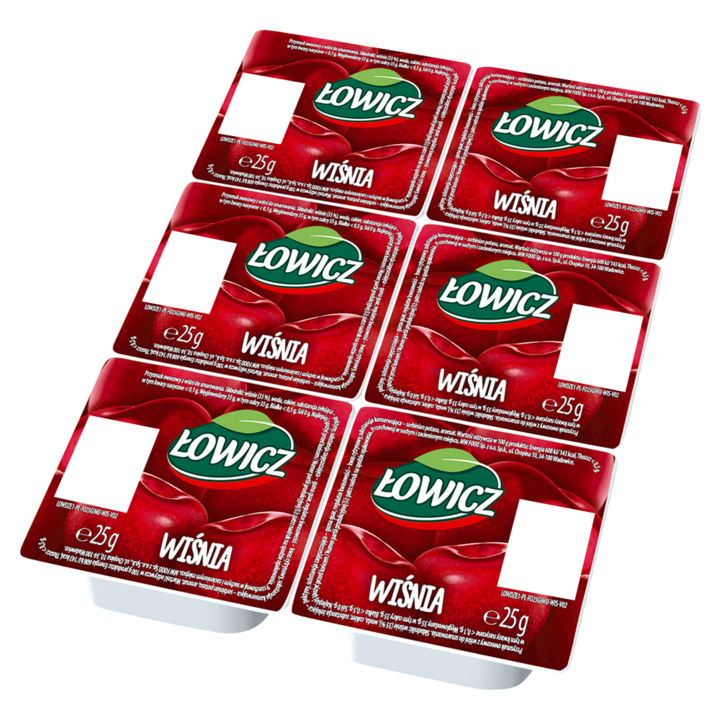 Dulceata de cirese, Lowicz, 6 X 25g