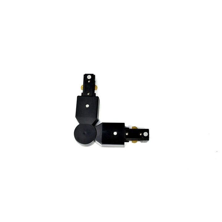 Conector pivotant pentru sina, MEVA PRO Flex Connector-B Black, negru EDO777530 Edo Solutions