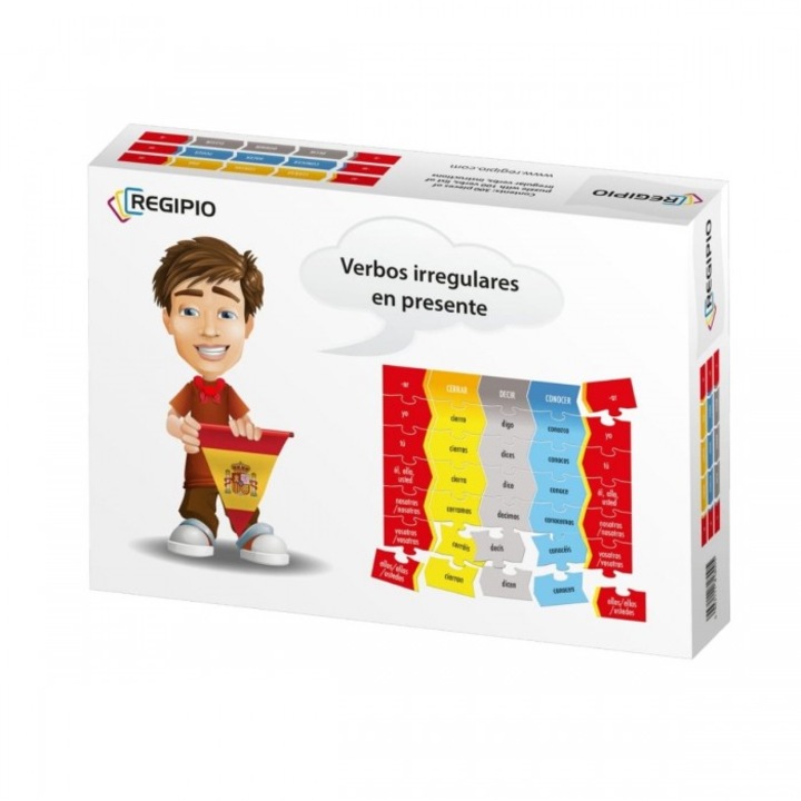 Oktató puzzle, Regipio, többszínű