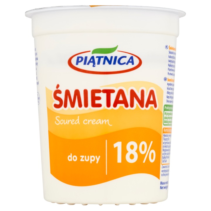 Crema Piatnica pentru Supa, 18%, 400 G