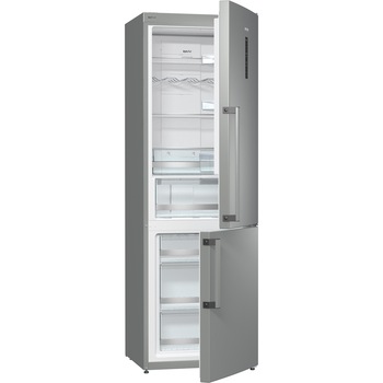 Combina frigorifica Gorenje NRK6193TX, 307 l, Clasa A+++, No Frost Plus, IonAir cu MultiFlow 360 grade, LED, H 185 cm, Inox Combina frigorifica Gorenje NRK6193TX, 307 l, Clasa A+++, No Frost Plus, IonAir cu MultiFlow 360 grade, LED, H 185 cm, Inox