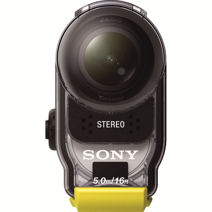 Kit Camera video sport Sony HDRAS100VB, Wi-Fi, Full HD + Accesorii pentru bicicleta