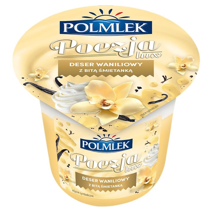 Budinca vanilie, Polmlek, 180g