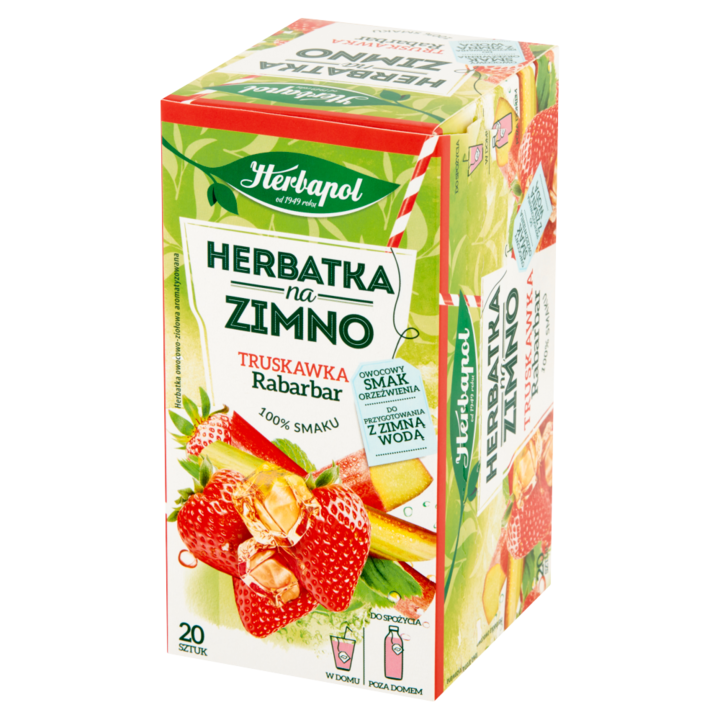 Herbapol hideg tea epres rebarbara 36 g (20 x 1,8 g)