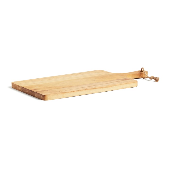 Buscot prémium tálalótálca, Vinga of Sweden, teak fa, fogantyú, könnyen tisztítható, téglalap alakú, barna