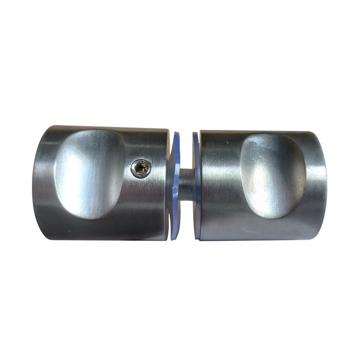 Maner, inox, tip buton, bilateral, KOR-696, (Ø30mm), satinat