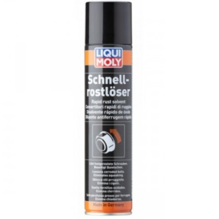 Spray pentru indepartarea ruginii Liqui Moly Rapid Rust Solvent 1612, cu efect rapid, 300 ml