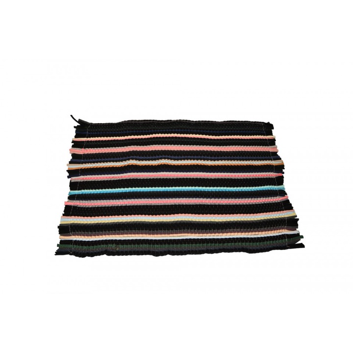 Stergar traditional decorativ pentru masa, 100% Bumbac, 33 x 53 cm, Multicolor