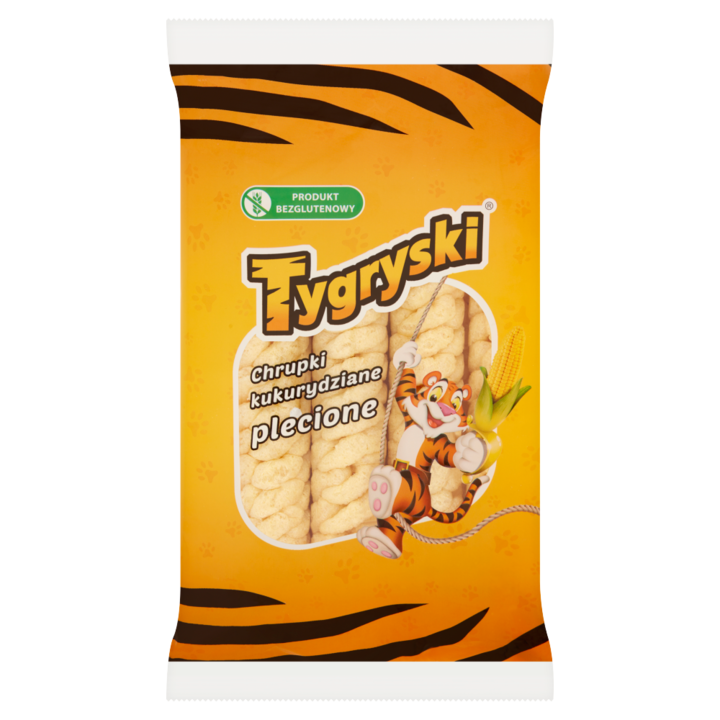 Chipsuri de porumb, Tygryski, Fara gluten, 70 g