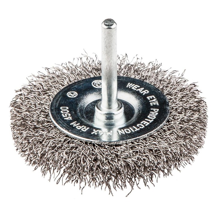 Perie metalica Graphite 50mm, inox, 13.4x7.5x4.2cm