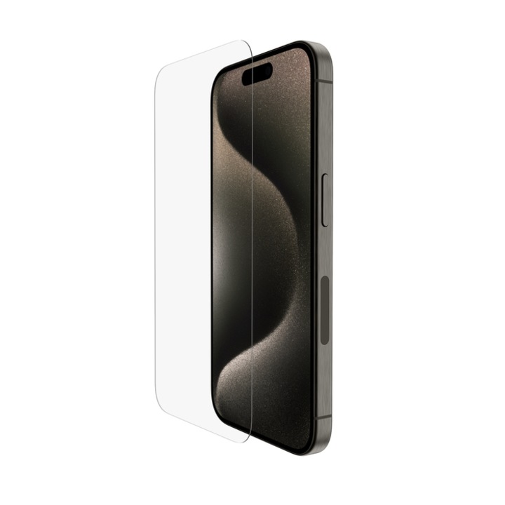 Belkin ScreenForce UltraGlass 2 Apple iPhone 15 Pro Max Edzett üveg kijelzővédő (OVA134ZZ)