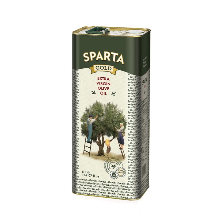 Ulei de masline extravirgin, Sparta Gold, 5Lt