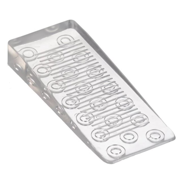 Opritor usa si mobila Shopiens®, pentru podea, transparent si flexibil, din silicon