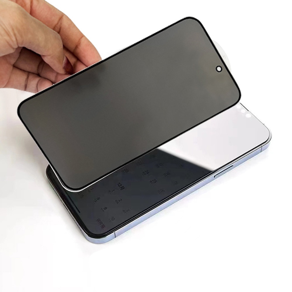 Folie de Protectie din Sticla PRIVACY, compatibila cu iPhone 15