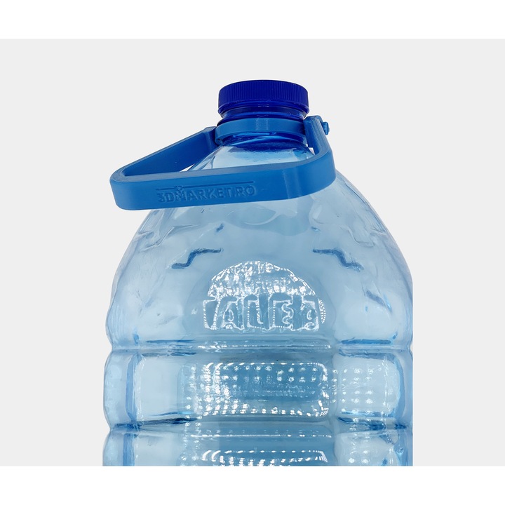 Set 4 Manere PET 5l-8l, ergonomice, rezistente, albastru, 3D Market®