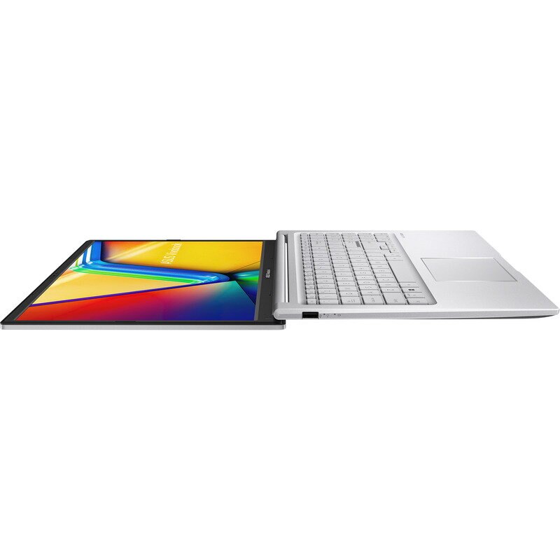 15.6" Vivobook 15 X1504ZA, FHD, Procesor Intel Core i3-1215U (10M Cache, up to 4.40 GHz, with IPU), 8GB DDR4, 256GB SSD, GMA UHD, No OS, Cool Silver