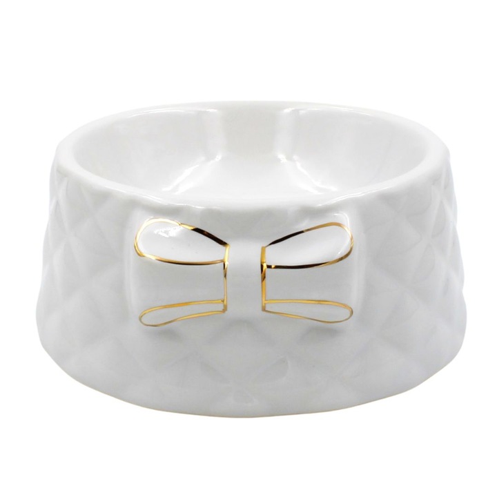 Arany masnis modell porcelán tál