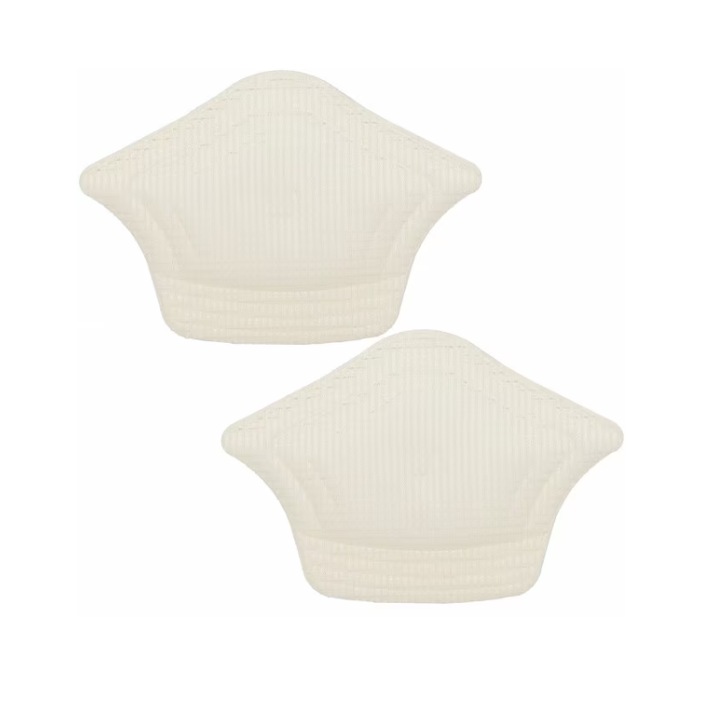 2db Stuffix® sarokvédő készlet, cipőhöz, tornacipőhöz, univerzális méret, fehér/krém