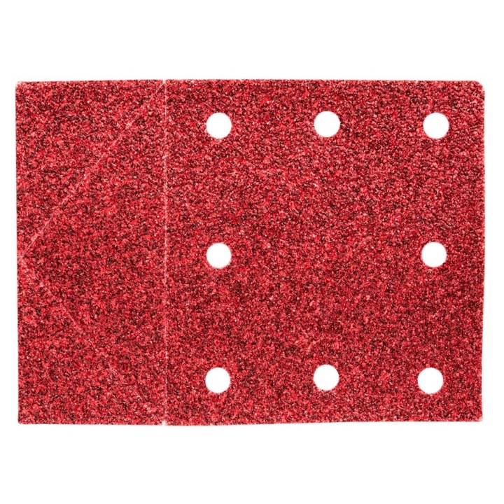 Set 3 hartii abrazive, Graphite, 115 X 160 Mm, K60, Rosu