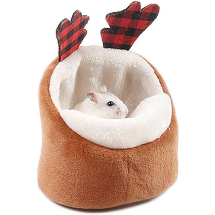 Patut micut pentru animale, tematica craciun, hamster