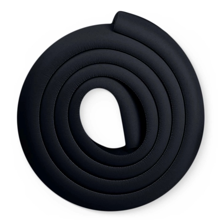 DacEnergy habvédő szalag, erős speciális habból, esztétikus megjelenésű, fekete, 2 m